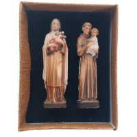 Darčeková sada drevená socha sv. Antona a sv. Terézie