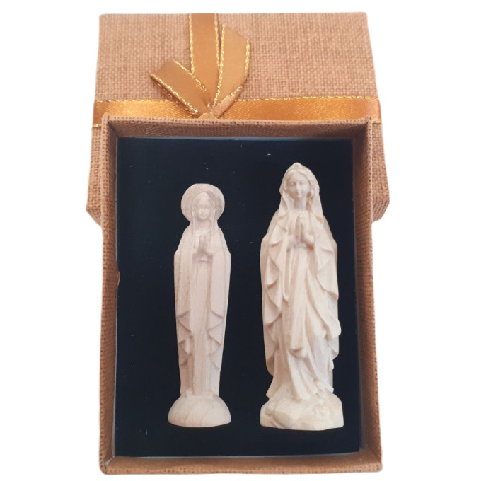 Gift set of Our Lady of Fatima and Our Lady of Lourdes