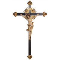 Baroque cross with shine - Corpus Leonardo with halo