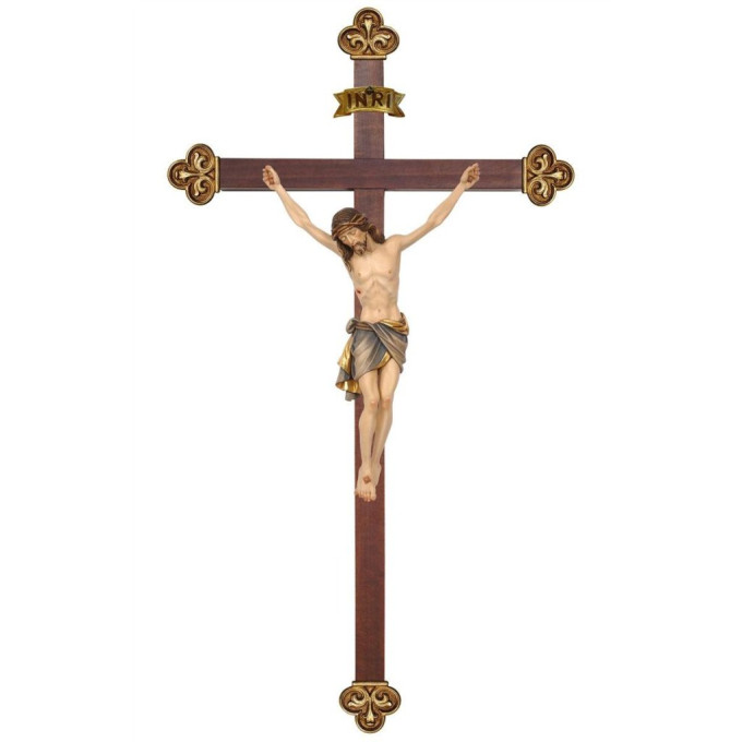 Baroque cross with Corpus Siena