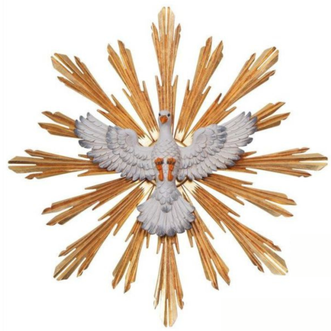 Duch Svätý so svätožiarou