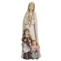 Our Lady of Fatima with little shepherds
