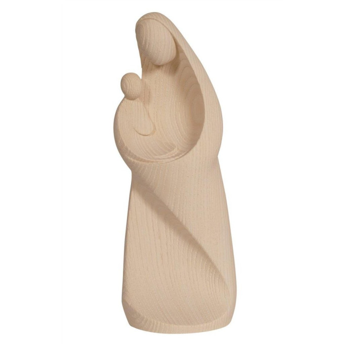 Modern Madonna with Jesus in Rustic style