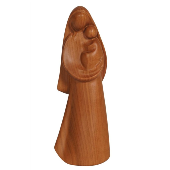 Madonna with child  (cherry wood)