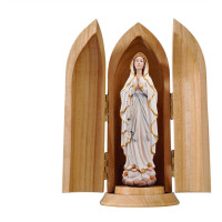 Our Lady of Lourdes in niche