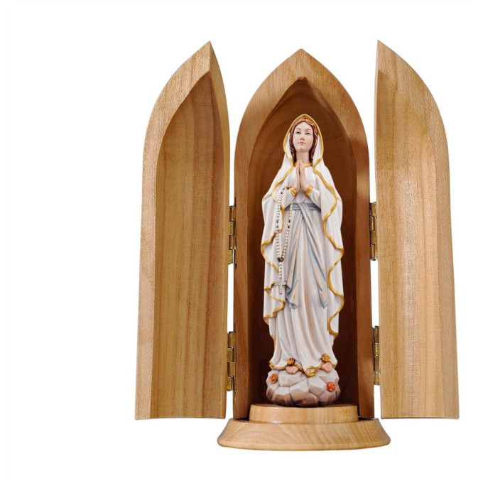 Our Lady of Lourdes in niche