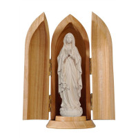 Our Lady of Lourdes in niche