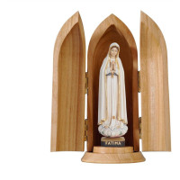 Our Lady of Fatima in niche
