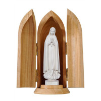 Our Lady of Fatima in niche