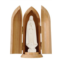 Our Lady of Fatima in niche