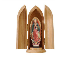 Our Lady of Guadalupe in niche