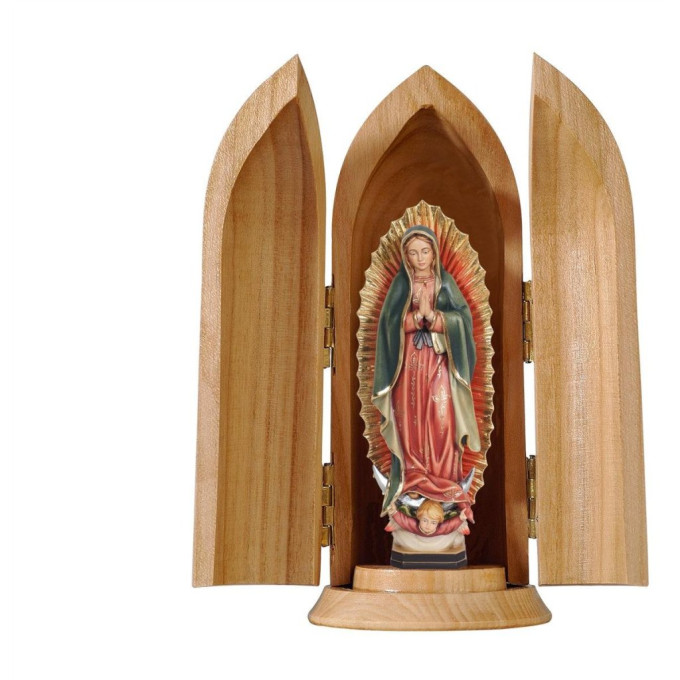 Our Lady of Guadalupe in niche