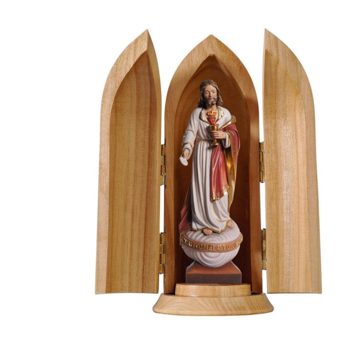 Najsvätejšie Srdce Ježišovo s hostiou v kaplnke