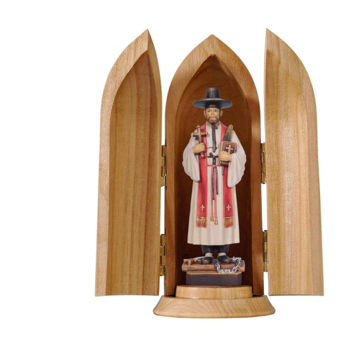 St. Kim of Korea in niche