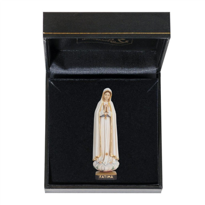 Our Lady of Fatima with gift case