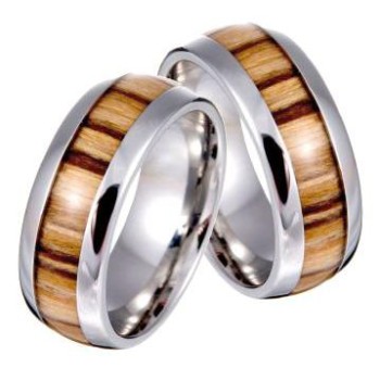 Drevený prsteň pre mužov