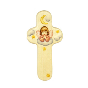 Detský kríž s modliacim anjelikom