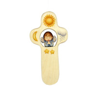 Detský kríž s modliacim anjelikom