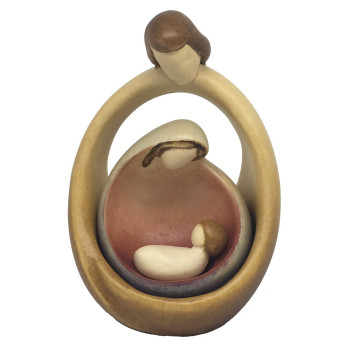 Svätá rodina s dieťaťom v modernom štýle