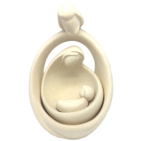 Holy Family with child in modern style