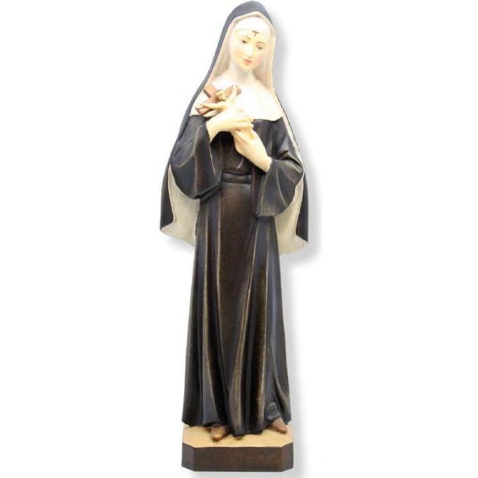 Saint Rita in Fiberglass for outside