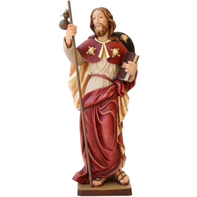 Saint Jacob wooden statue