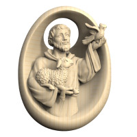 Relief Saint Francis of Assisi