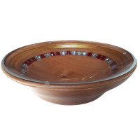 Wooden bowl with crystal Labrador - Grenade