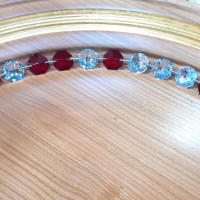 Wooden bowl with crystal Labrador - Grenade