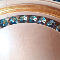 Wooden bowl with crystal Marea