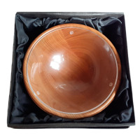 Wooden bowl with crystal Marea