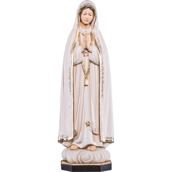 Panna Mária Fatimská drevená socha