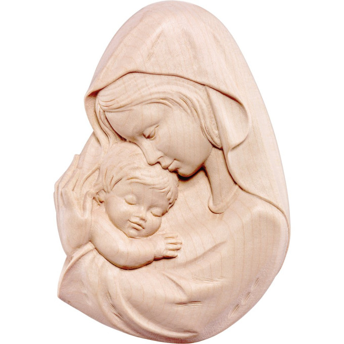 Virgin Mary with child relief