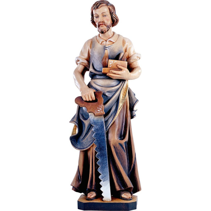 St. Joseph the worker  wooden statue