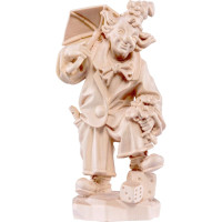 Clown the sweetheart wooden statue
