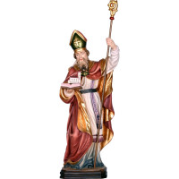 Saint Wolfgang wooden statue