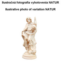 Saint Wolfgang wooden statue