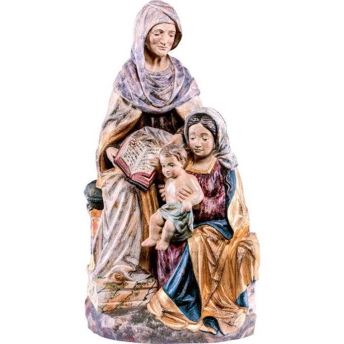 Saint Anne wooden statue