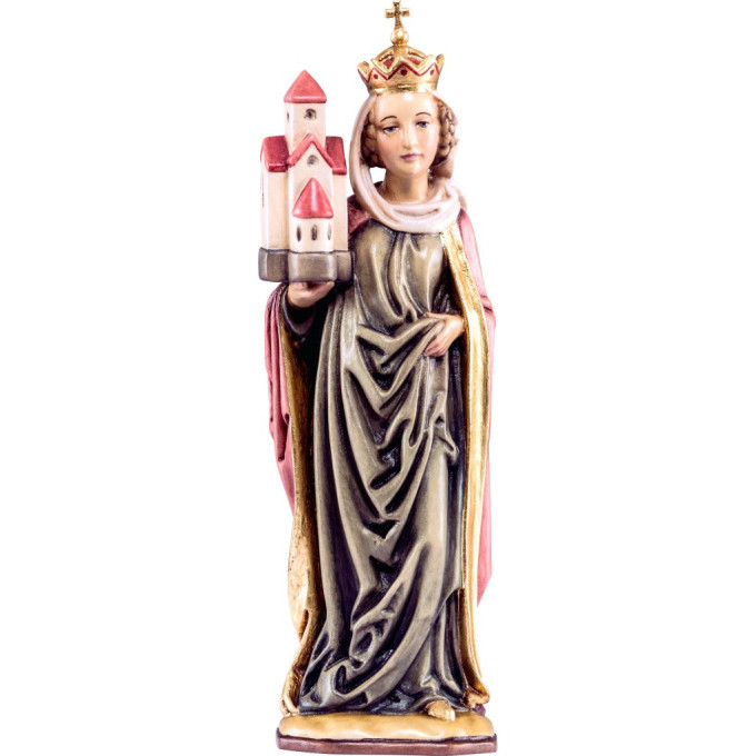 Saint Agnes wooden statue