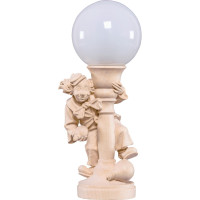 Electrical lamp clown with bow
