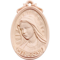 Wooden medallion of the Virgin Mary Medžugorje
