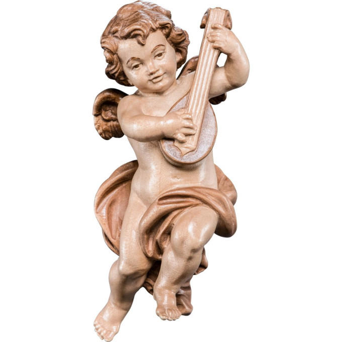 Cherub with mandolin