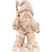 Gnome diamond digger wooden statue