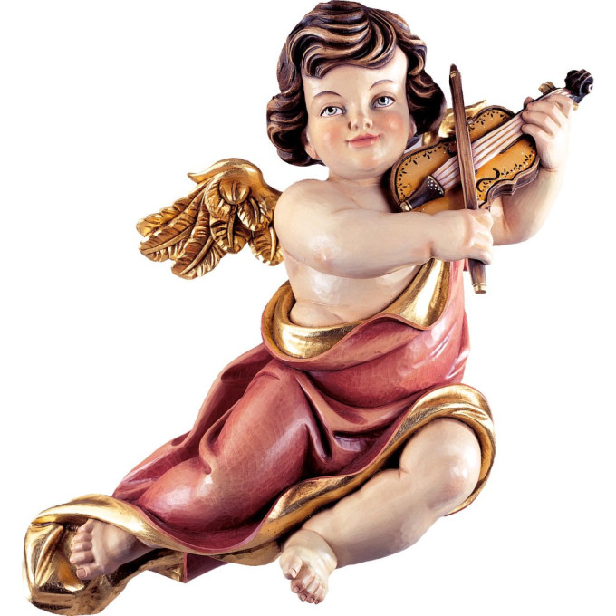 Cherub Marian with violin