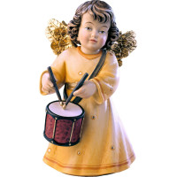Angel Sissi with drum from lime wood
