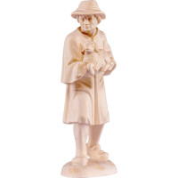 Shepherd with lamb - Farm