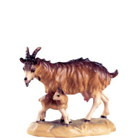 Goat with kid for nativity scene - farm