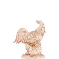 Rooster with hen  for nativity scene - farm