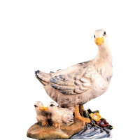 Goose with geese for nativity scene - farm