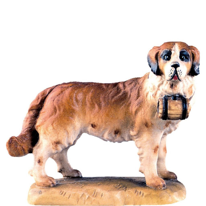 St. Bernard-dog for nativity scene - farm
